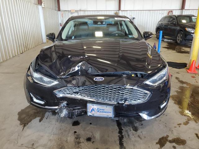 3FA6P0D9XKR118564 - 2019 FORD FUSION TITANIUM შავი ფოტო 5