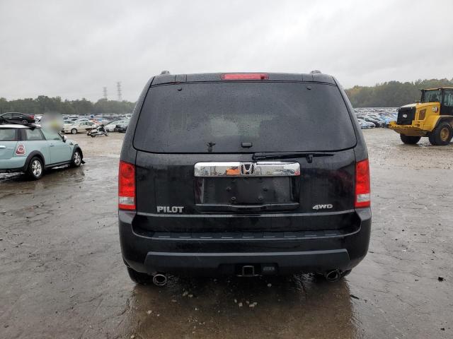 5FNYF4H57AB019754 - 2010 HONDA PILOT EXL BLACK photo 6