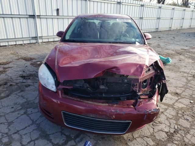 2G1WG5EK1B1115493 - 2011 CHEVROLET IMPALA LT MAROON photo 5