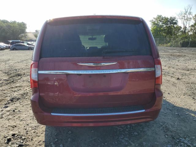 2C4RC1BG8DR531005 - 2013 CHRYSLER TOWN & COU TOURING Կարմիր լուսանկար 6