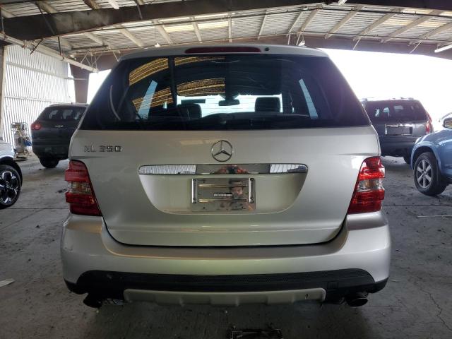 4JGBB86E96A087268 - 2006 MERCEDES-BENZ ML 350 SILVER photo 6