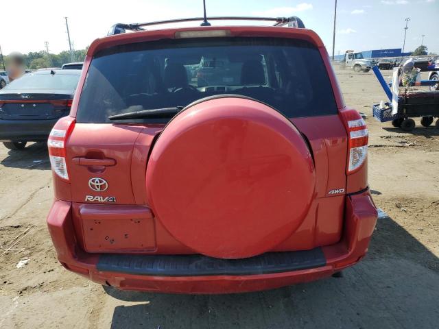 JTMBF4DV0CD044131 - 2012 TOYOTA RAV4 RED photo 6