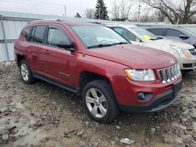 1C4NJDEB7CD578243 - 2012 JEEP COMPASS LATITUDE MAROON photo 4