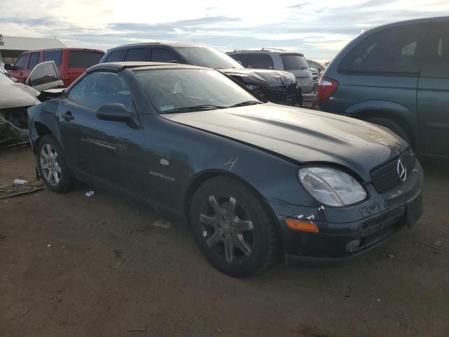 WDBKK47F5WF054967 - 1998 MERCEDES-BENZ SLK 230 KOMPRESSOR BLUE photo 4