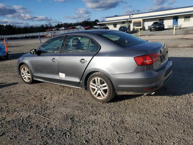 3VW2K7AJXFM217125 - 2015 VOLKSWAGEN JETTA BASE GRAY photo 2