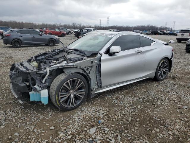 JN1EV7EK6KM230327 - 2019 INFINITI Q60 PURE SILVER photo 1