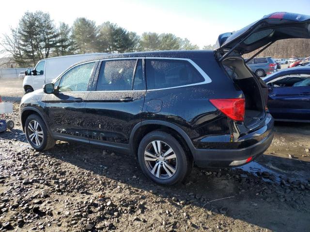 5FNYF6H57JB054810 - 2018 HONDA PILOT EXL أسود صورة 2