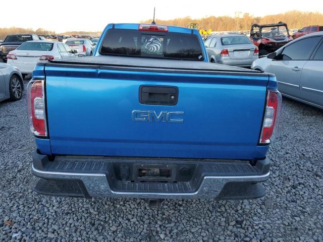 1GTH6CEN7K1165273 - 2019 GMC CANYON SLE BLUE photo 6