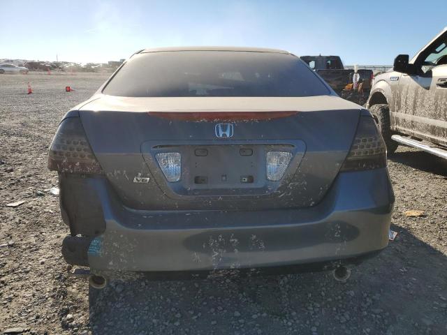 1HGCM66317A043497 - 2007 HONDA ACCORD LX GRAY photo 6