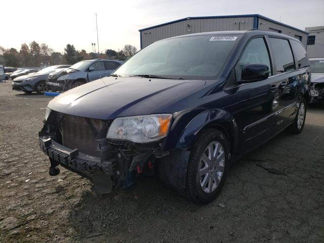 2C4RC1BG3GR186082 - 2016 CHRYSLER TOWN & COU TOURING ლურჯი ფოტო 1