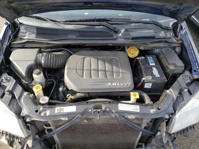 2C4RC1BG3GR186082 - 2016 CHRYSLER TOWN & COU TOURING ლურჯი ფოტო 12