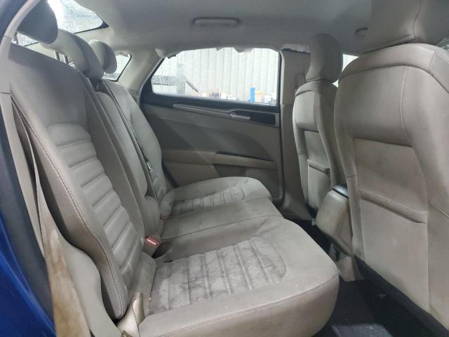 3FA6P0H79JR286011 - 2018 FORD FUSION SE ლურჯი ფოტო 10