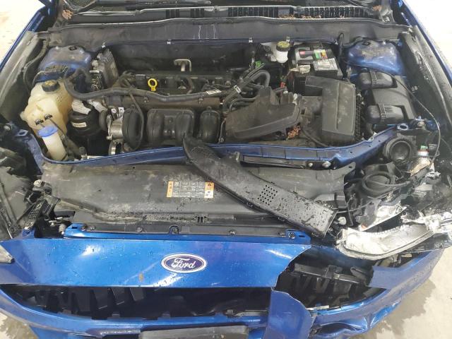 3FA6P0H79JR286011 - 2018 FORD FUSION SE ლურჯი ფოტო 11