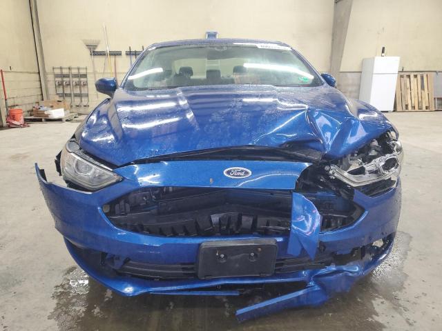 3FA6P0H79JR286011 - 2018 FORD FUSION SE ლურჯი ფოტო 5