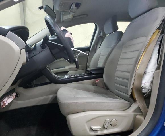 3FA6P0H79JR286011 - 2018 FORD FUSION SE ლურჯი ფოტო 7