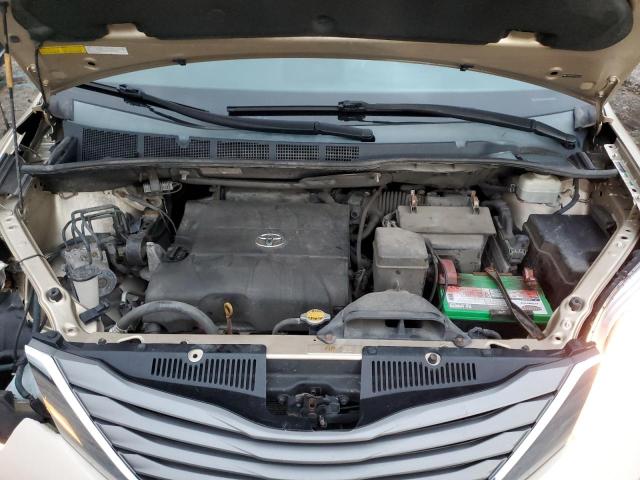 5TDDK3DC4CS047549 - 2012 TOYOTA SIENNA XLE TAN photo 12