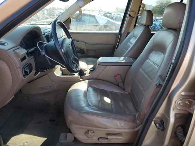 1FMZU63E62UC42711 - 2002 FORD EXPLORER XLT GOLD photo 7