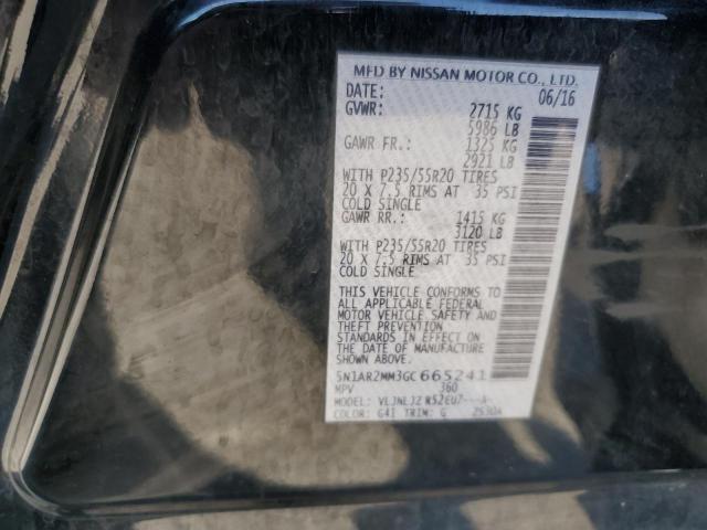 5N1AR2MM3GC665241 - 2016 NISSAN PATHFINDER S Qara foto 13