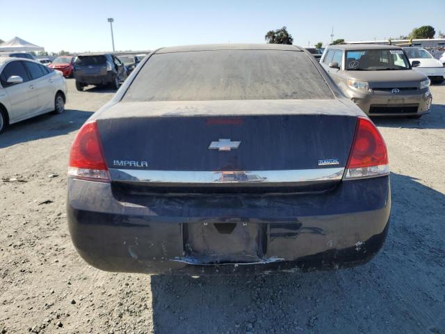 2G1WF5EK4B1304707 - 2011 CHEVROLET IMPALA LS Schwarz Foto 6