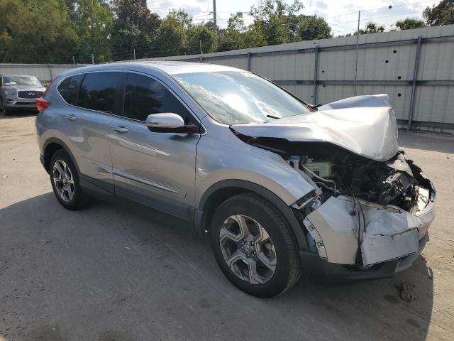5J6RW2H8XKA009503 - 2019 HONDA CR-V EXL Srebrny zdjęcie 4