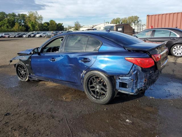 JN1EV7AP1KM540872 - 2019 INFINITI Q50 LUXE BLUE photo 2