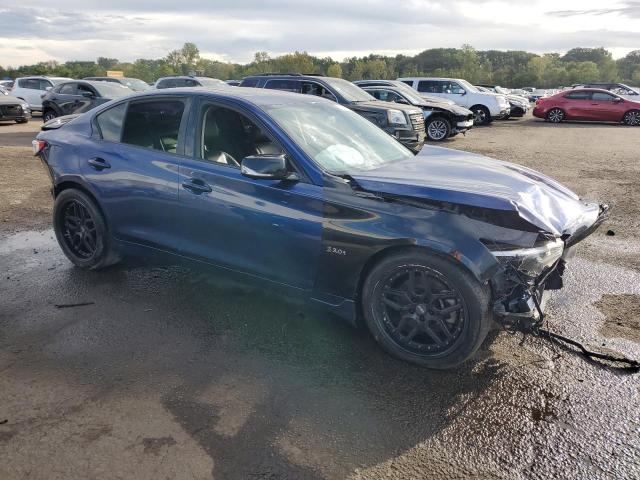 JN1EV7AP1KM540872 - 2019 INFINITI Q50 LUXE BLUE photo 4