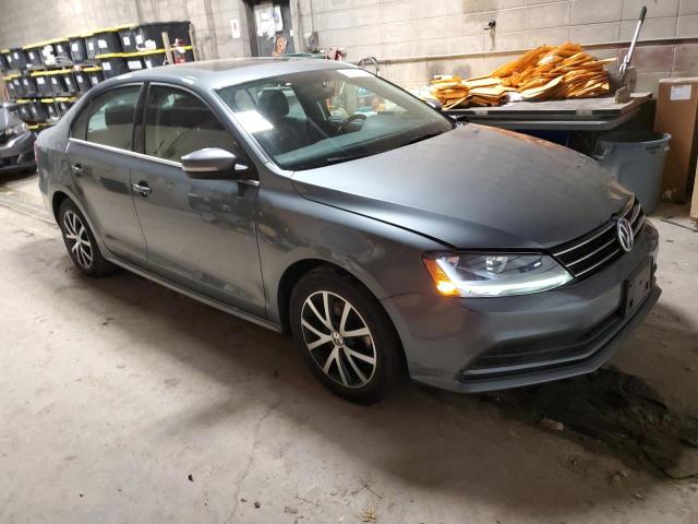 3VWB67AJ7HM358130 - 2017 VOLKSWAGEN JETTA SE GRAY photo 4