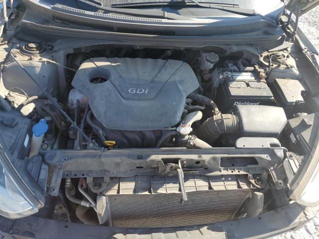 KMHTC6AD3DU128798 - 2013 HYUNDAI VELOSTER GRAY photo 11