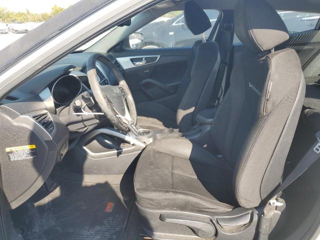 KMHTC6AD3DU128798 - 2013 HYUNDAI VELOSTER GRAY photo 7