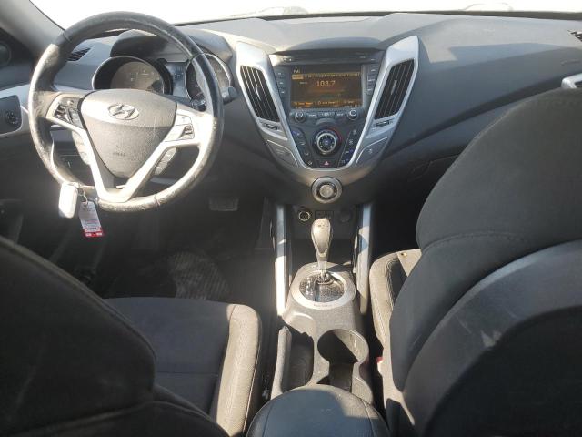 KMHTC6AD3DU128798 - 2013 HYUNDAI VELOSTER GRAY photo 8