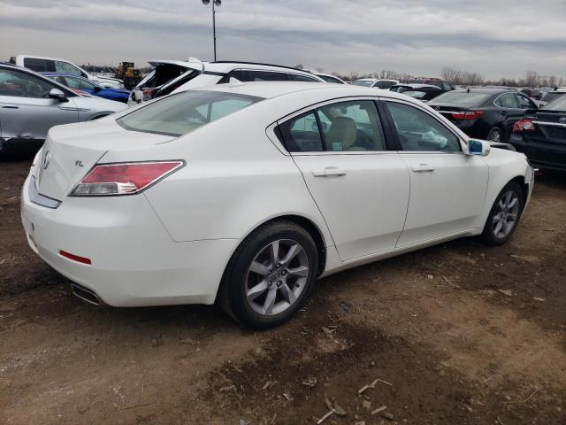 19UUA8F24DA012269 - 2013 ACURA TL WHITE photo 3