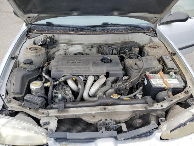 1Y1SK5282YZ435916 - 2000 CHEVROLET GEO PRIZM BASE SILVER photo 11