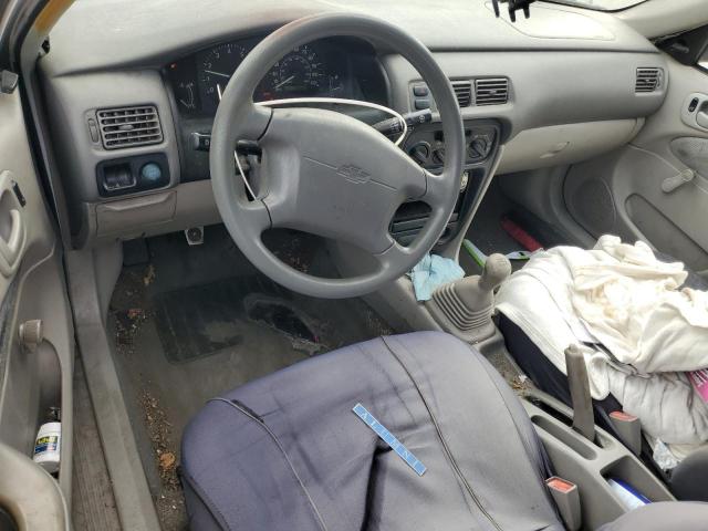 1Y1SK5282YZ435916 - 2000 CHEVROLET GEO PRIZM BASE SILVER photo 8