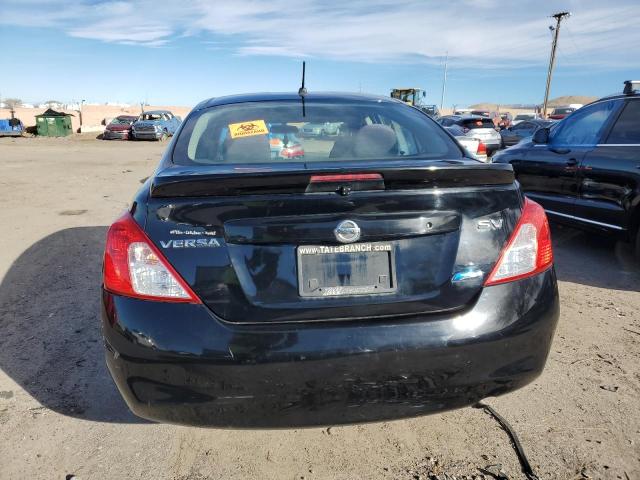 3N1CN7AP3EK454801 - 2014 NISSAN VERSA S BLACK photo 6