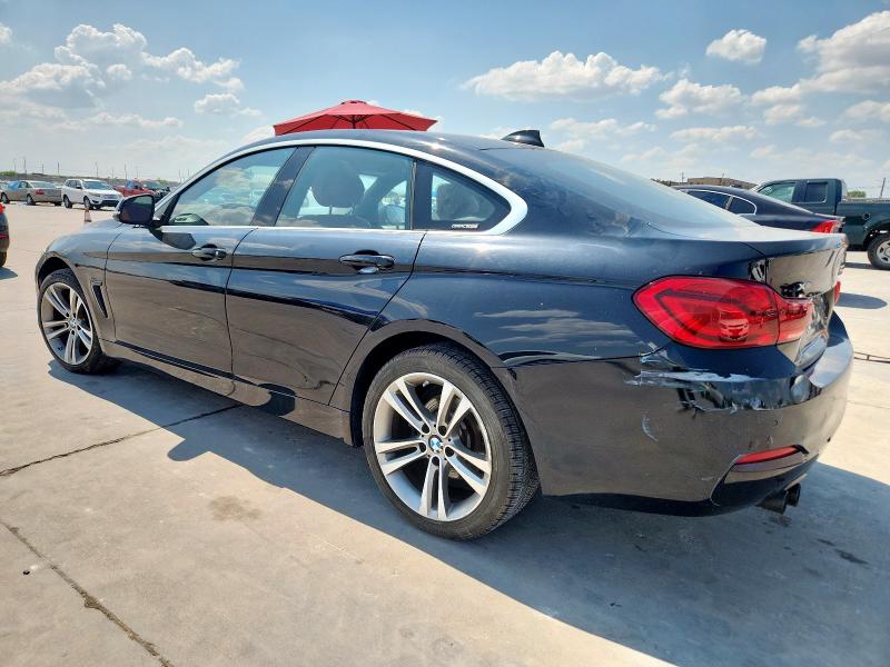 WBA4J3C54JBG94902 - 2018 BMW 430XI GRAN COUPE BLACK photo 2
