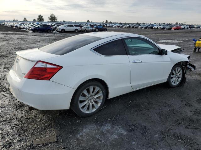 1HGCS22889A800642 - 2009 HONDA ACCORD EXL WHITE photo 3