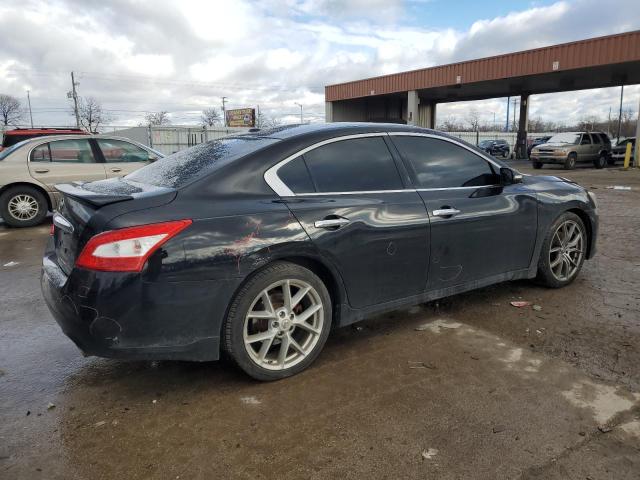 1N4AA51E39C826402 - 2009 NISSAN MAXIMA S BLACK photo 3