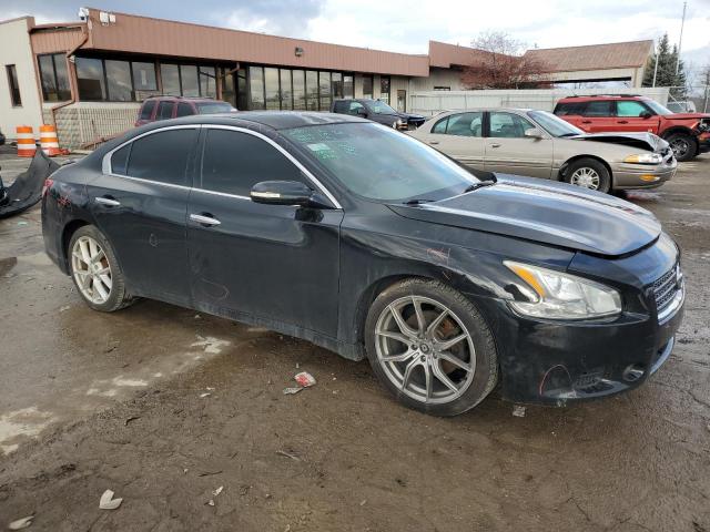 1N4AA51E39C826402 - 2009 NISSAN MAXIMA S BLACK photo 4