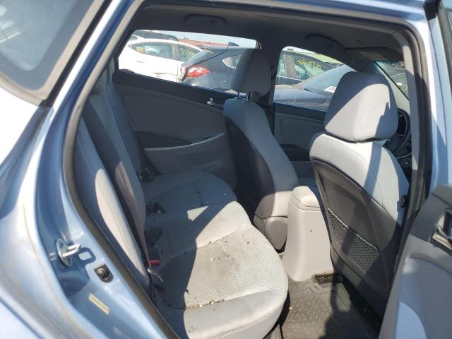 KMHCU5AE5DU080589 - 2013 HYUNDAI ACCENT GLS SILVER photo 10