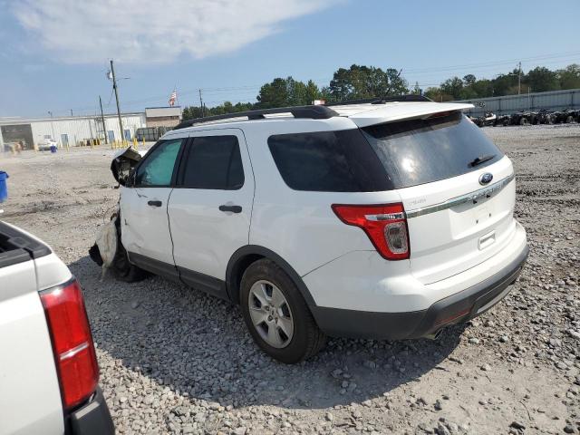 1FM5K7B85EGA38474 - 2014 FORD EXPLORER WHITE photo 2