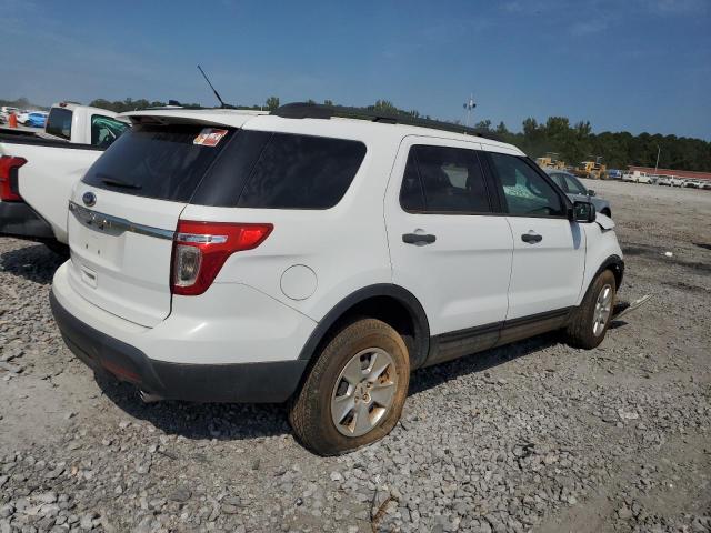 1FM5K7B85EGA38474 - 2014 FORD EXPLORER WHITE photo 3