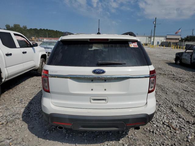 1FM5K7B85EGA38474 - 2014 FORD EXPLORER WHITE photo 6