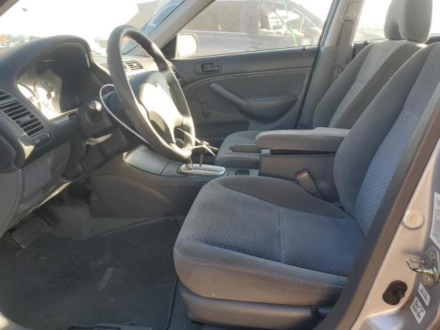 2HGES16384H590796 - 2004 HONDA CIVIC DX VP Արծաթագույն լուսանկար 7