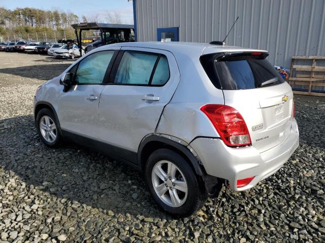 3GNCJNSB4LL213585 - 2020 CHEVROLET TRAX LS SILVER photo 2