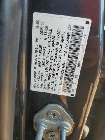 1HGCM66567A032545 - 2007 HONDA ACCORD EX GRAY photo 12