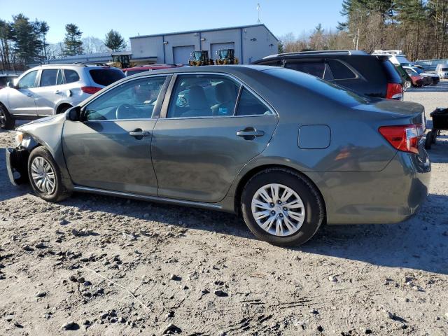 4T4BF1FK5ER431361 - 2014 TOYOTA CAMRY L GRAY photo 2