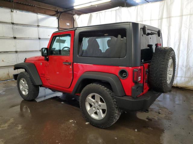 1C4AJWAG3GL339506 - 2016 JEEP WRANGLER SPORT RED photo 2