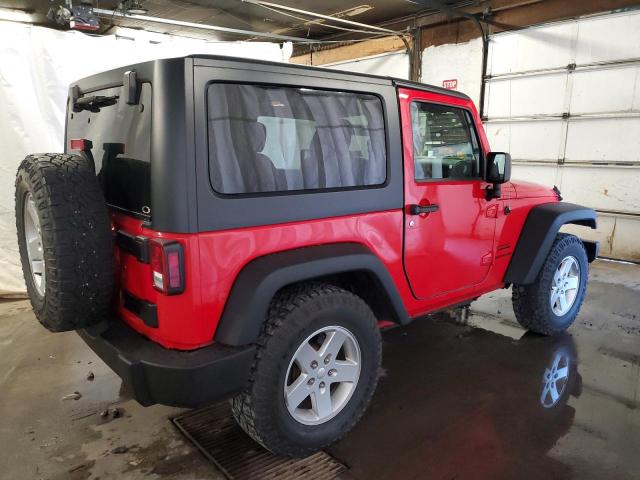 1C4AJWAG3GL339506 - 2016 JEEP WRANGLER SPORT RED photo 3
