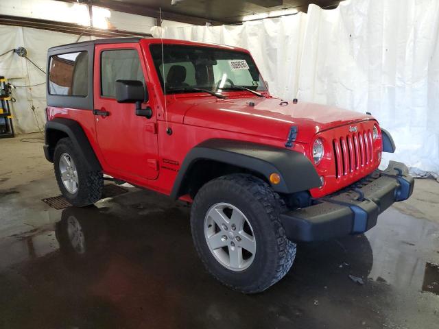 1C4AJWAG3GL339506 - 2016 JEEP WRANGLER SPORT RED photo 4