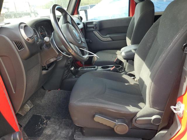 1C4AJWAG3GL339506 - 2016 JEEP WRANGLER SPORT RED photo 7